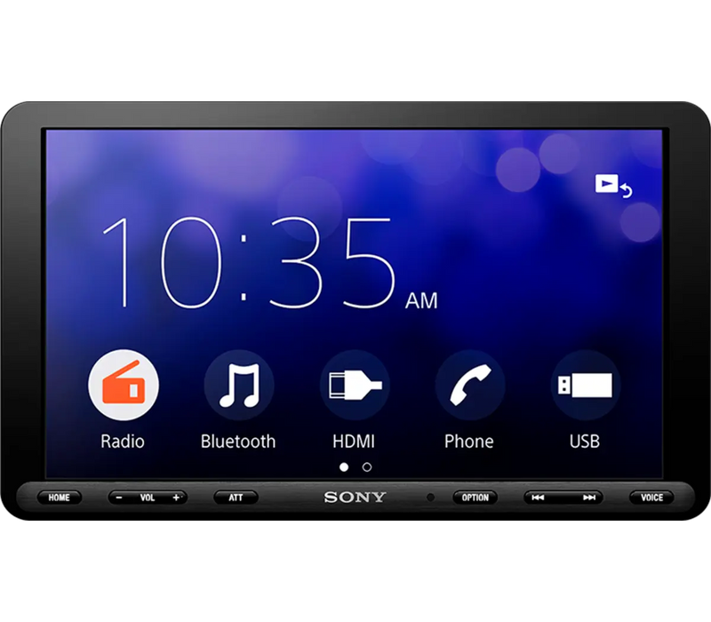 Sony 8.95” (22.7 cm) CarPlay/ Android Auto Media Receiver